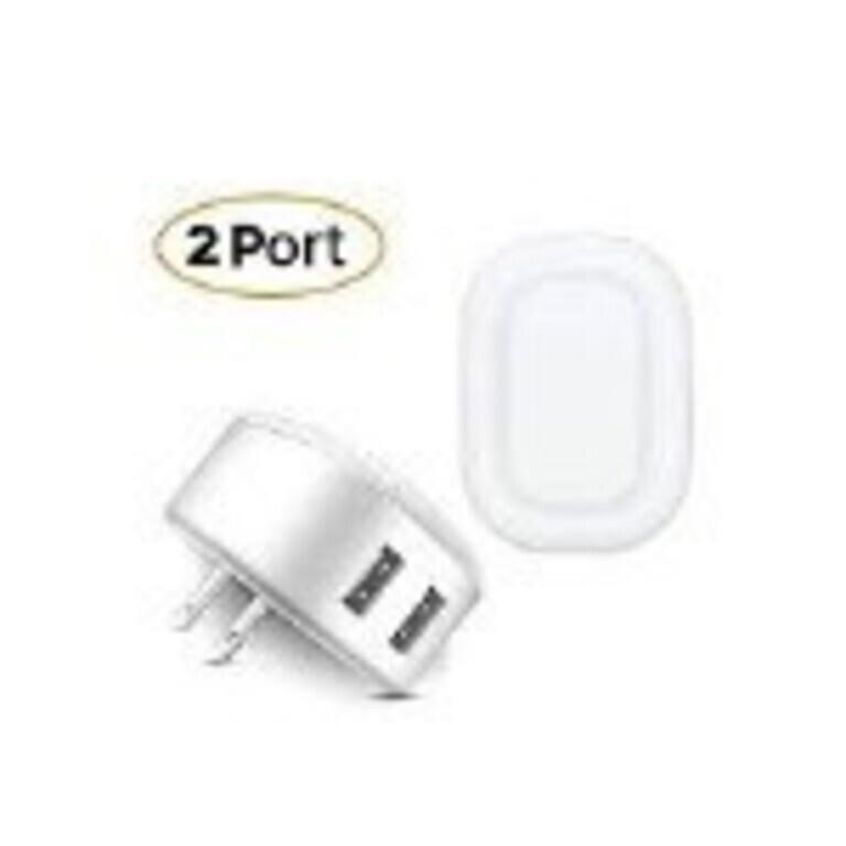 POWERIVER USB Wall Charge With Nightlight ( 2