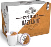Grove Square Cappuccino, Hazelnut, 24 Single