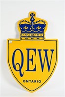 QEW ONTARIO S/S ALUMINUM SIGN