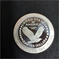 1 OUNCE STANDING LIBERTY COMMEMORATIVE