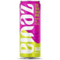 Zevia Zero Sugar Energy Drink Raspberry Lime 10 x