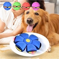 Pet Dog Toys Flying Saucer Ball Magic UFO