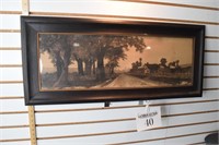 Original Etching "Country Road"