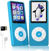 MP3 Player with 32GB TF Card,Built-in HD