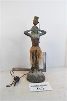 Hula Girl Lamp (Needs Cleaned & Repaired)