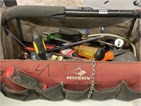 Tool Bag With Quantity of Screwdrivers & Misc.