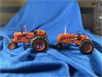 Two Toy Tractors