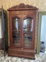 Early glassfront cabinet
