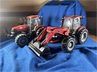 Two Case Toy Tractors