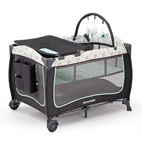 Pamo Babe Portable Crib for Baby Nursery Center