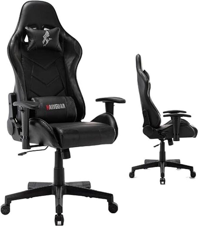 *CHAIR HAS WHITE STITCHING* HAWGUAR Gaming Chair