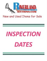 INSPECTION DATES & TIMES