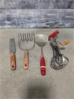 Vintage cooking utensils