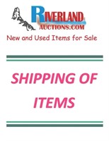 SHIPPING OF AUCTION ITEMS