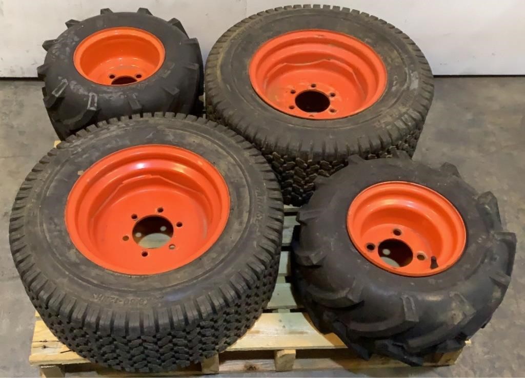 (4) Kubota Wheels