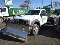 2019 Ford F550XL 4x4 Plow/Sander/Dump Truck 1FDUF5