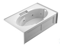 Jacuzzi almond whirlpool tub