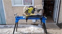 Ryobi compound MITRE saw complete with table