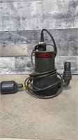 Red Lion submersible sump pump tested