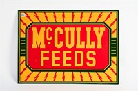 MCULLY FEEDS EMBOSSED SST SIGN