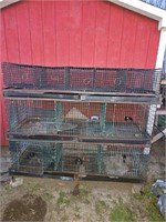 BIG cage!. 11 holes. Heavy duty metal frame.