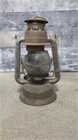 Vintage beacon coal oil lantern