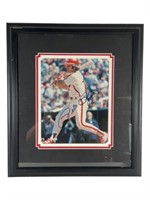 Pete Rose Framed Autographed Photo