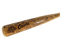 1997 Baltimore Orioles Facsimile Autographed Bat