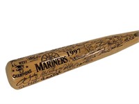 1997 Seattle Mariners Facsimile Signed Team Bat