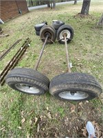 2 - Trailer Axles 6'3" 3500 Pound Axles