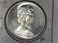 1967 Silver Canada Dollar