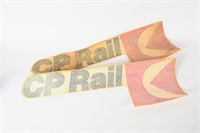 2 CP RAIL DECALS