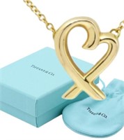 18k Tiffany & Co. Loving Heart Necklace