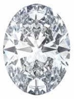 Oval Cut 5.51 Carat VS1 Lab Diamond
