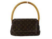 Louis Vuitton Monogram Mini Looping Hand Bag