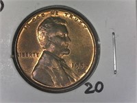 1955-D Lincoln Wheat Cent