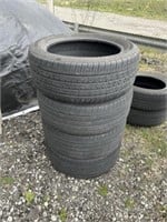 4 MATCHING MICHELIN 235/50R/18 TIRES