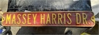 Massey-Harris Sign