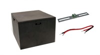 Ion battery box with fuse box