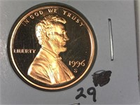 1996-S Proof Lincoln Cent