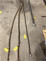 1/4x12' Chain 2 Hooks