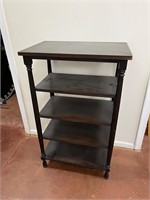 4ft wooden shelf stand