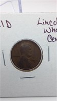 1911D Lincoln Wheat Cent