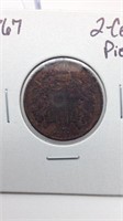 1867 2-Cent Piece