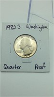 1982S Washington Proof Quarter