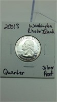 2001S Washington Proof Quarter