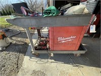 Milwaukee Tool Cart & Tools