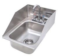 Stainless steel sink and faucet