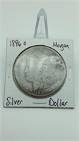 1896O Morgan Silver Dollar