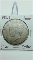 1926S Peace Silver Dollar